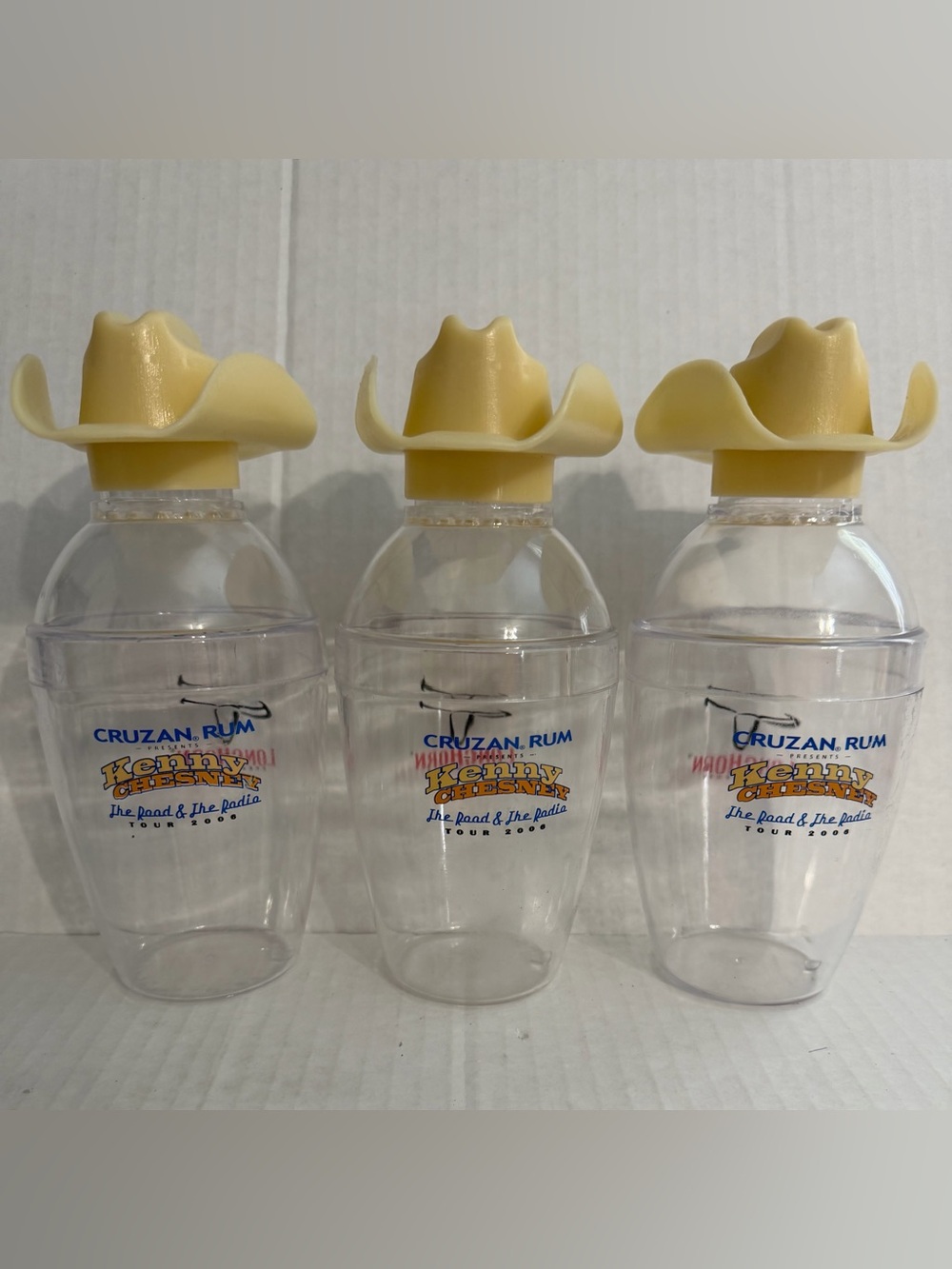 Vintage Kenny Chesney 2006 Promotional Cocktail Shaker Road & Radio Tour